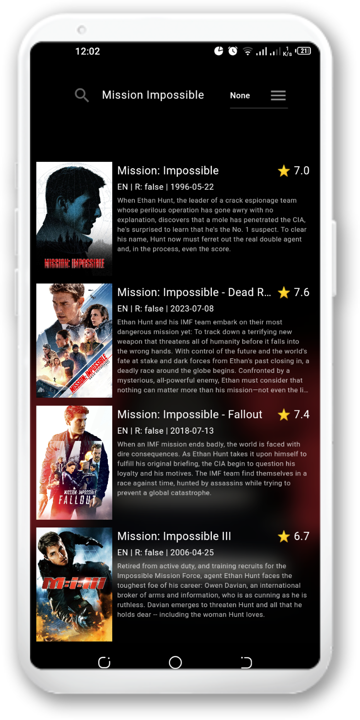 Movies DB app